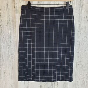 Ann Taylor Window Pane Skirt Sz 4